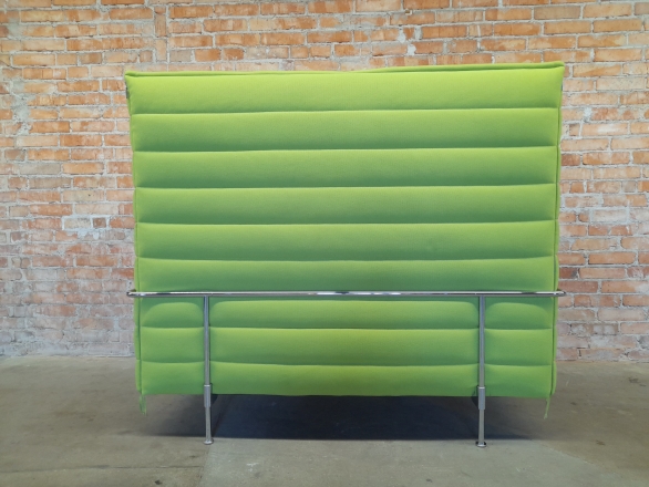 Kanapa / Sofa 2-osobowa Vitra - Alcove, limonkowa