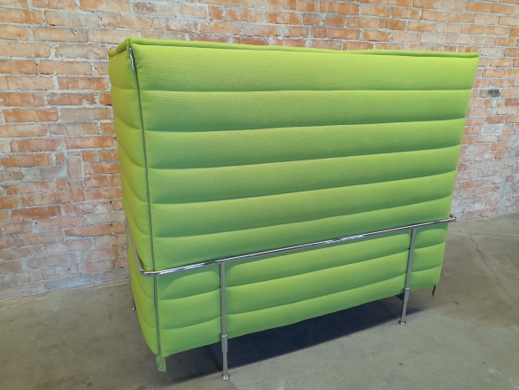 Kanapa / Sofa 2-osobowa Vitra - Alcove, limonkowa