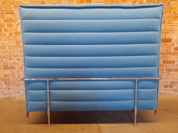 Kanapa / Sofa 2-osobowa Vitra - Alcove, niebieska