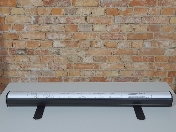 Roll-up, baner reklamowy czarny 100 x 200 cm, N160
