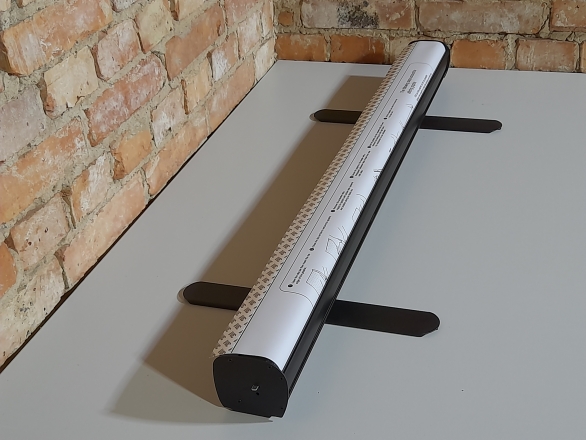 Roll-up, baner reklamowy czarny 100 x 200 cm, N160
