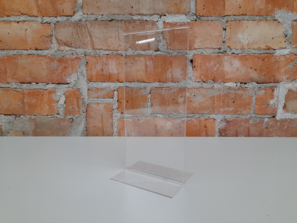 Stojak na ulotkę, podstawka, cenę, 21x10 cm, N76