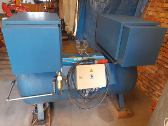 Sprężarka/ Kompresor śrubowy MAHLE, MSK-I-2-5,5/10/U3, 10 BAR, 750 L