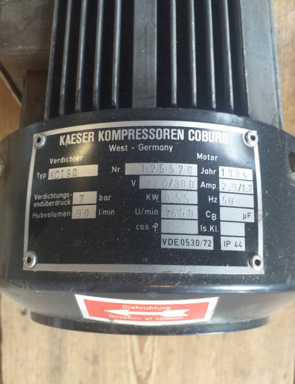 Kompresor bezolejowy Kaeser 2324