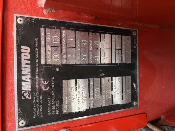 Manitou 100 XEL