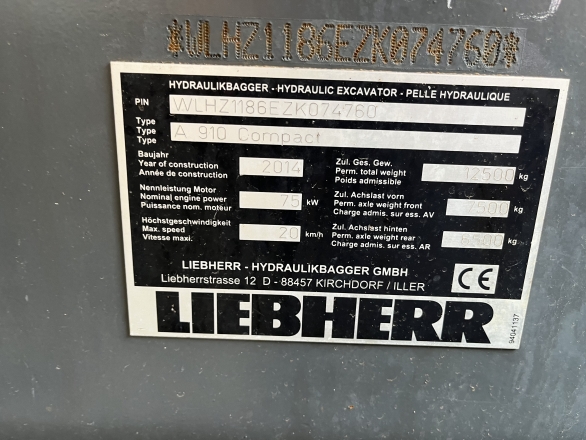 Liebherr A 910 COMPACT