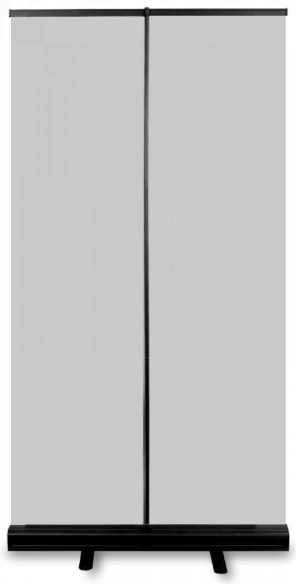 Roll-up, baner reklamowy czarny 100 x 200 cm, N160